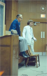Prof. Clare W. Graves and Dr. Don Beck teaching